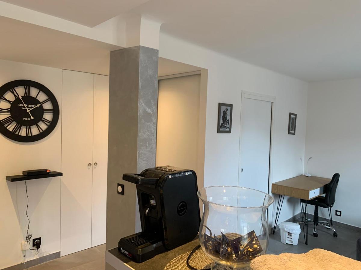 Grand Studio Tres Agreable Avec Bar, Cuisine Et Terrasse Cagnes-sur-Mer Exterior foto